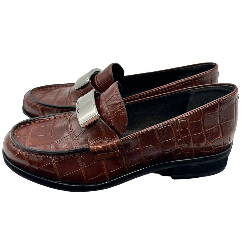 Rag & Bone Nwob Canter Loafer Crocodile Leather B… - image 5